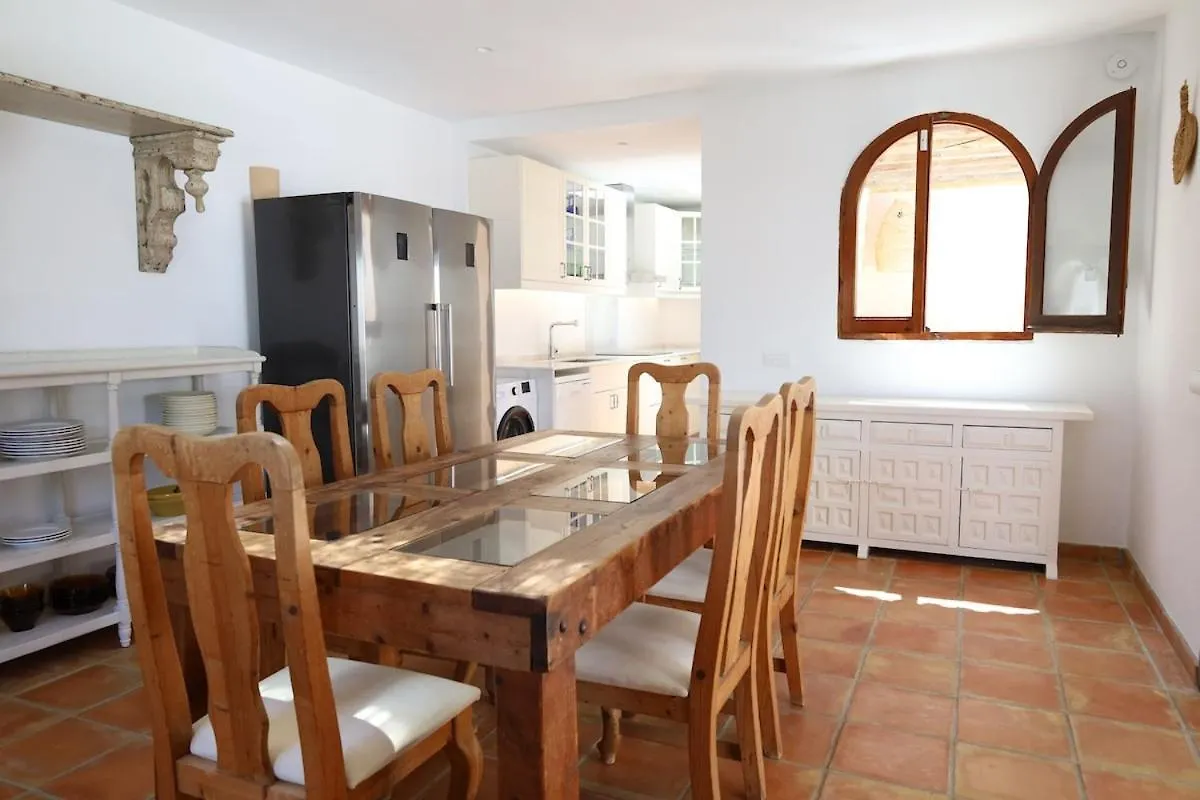 Villa Can Rafel Is A 5 Minute Walk From The Beach Amazing View Calm Area Renewed 100 Porcien On 2024 Pool Ac San José